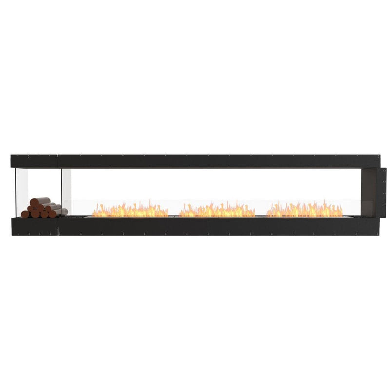 MAD Design Group EcoSmart Fire 146" Flex 140PN Peninsula Ethanol Fireplace Insert with Decorative Box by - Alternate View