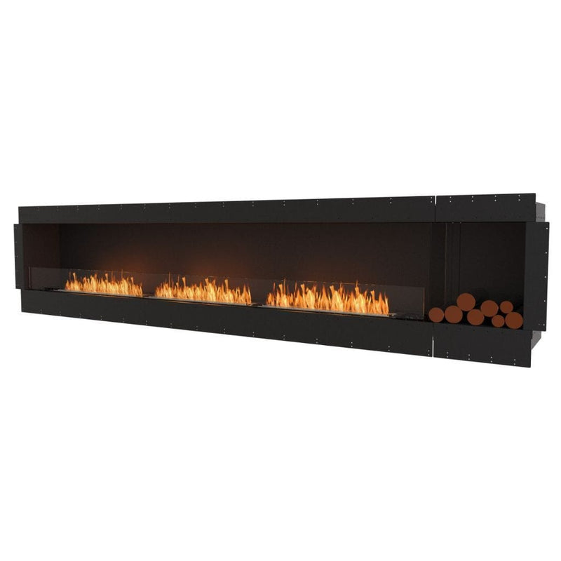 MAD Design Group EcoSmart Fire 148" Flex 140SS Single Sided Ethanol Fireplace Insert with Decorative Box by - Rear View