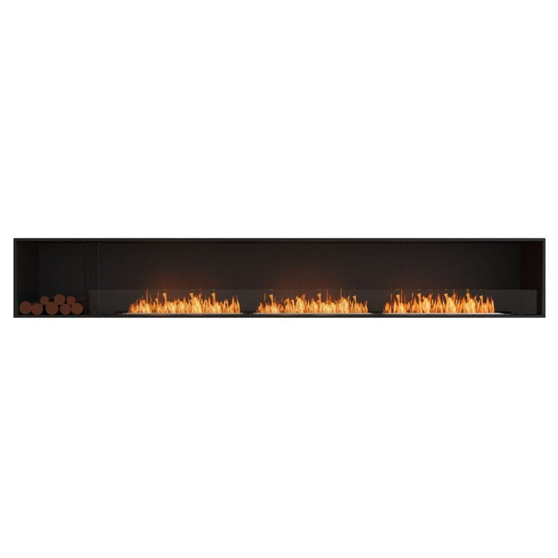 MAD Design Group EcoSmart Fire 148" Flex 140SS Single Sided Ethanol Fireplace Insert with Decorative Box by