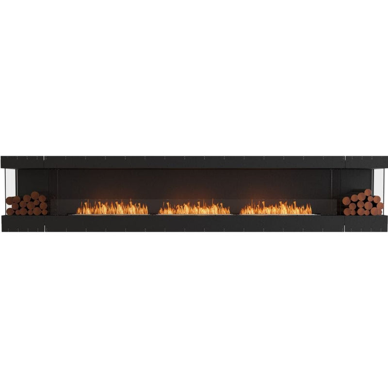 MAD Design Group EcoSmart Fire 162" Flex 158BY Bay Ethanol Fireplace Insert with Decorative Box by - Alternate View