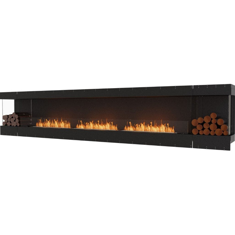 MAD Design Group EcoSmart Fire 162" Flex 158BY Bay Ethanol Fireplace Insert with Decorative Box by - Detail View