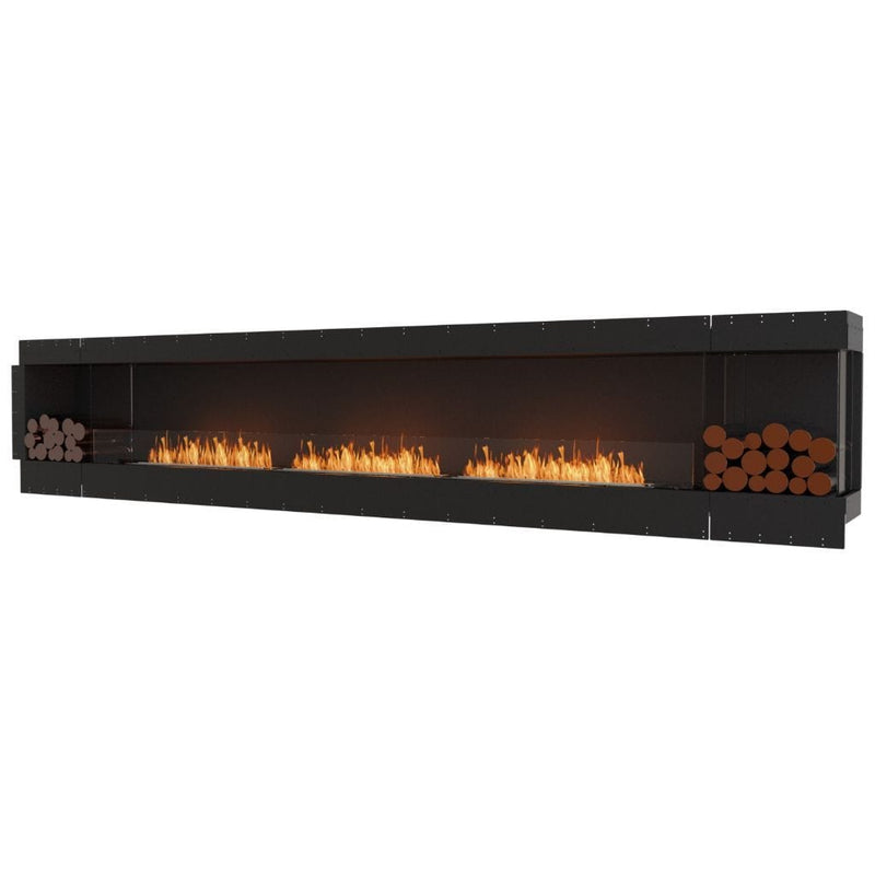 MAD Design Group EcoSmart Fire 164" Flex 158LC/158RC Ethanol Fireplace Insert with Decorative Box by - Rear View