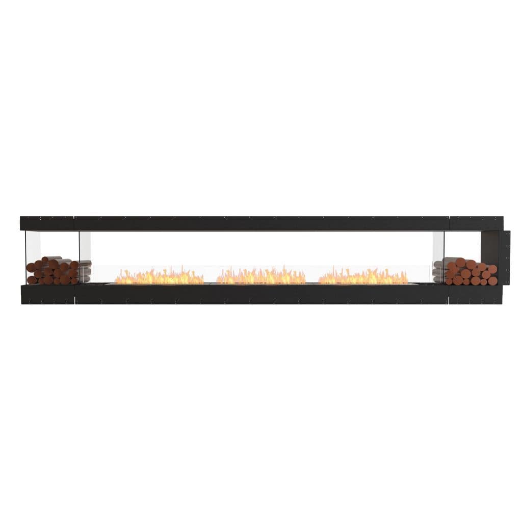 EcoSmart Fire 164" Flex 158PN Peninsula Ethanol Fireplace Insert with
