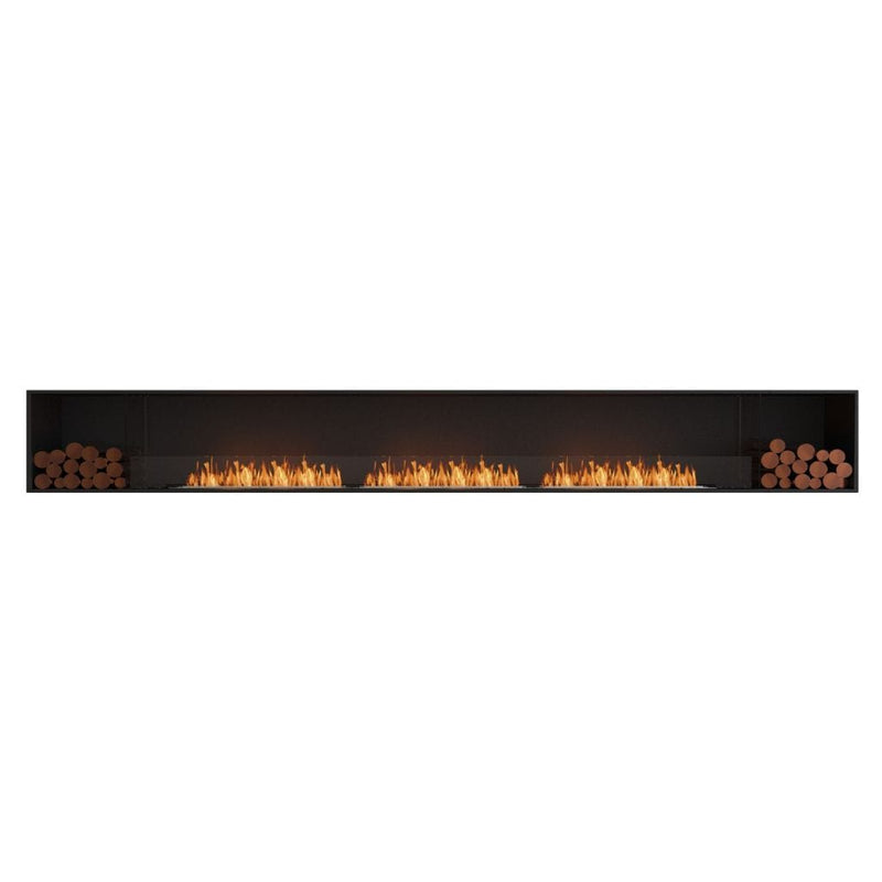 MAD Design Group EcoSmart Fire 167" Flex 158SS Single Sided Ethanol Fireplace Insert with Decorative Box by