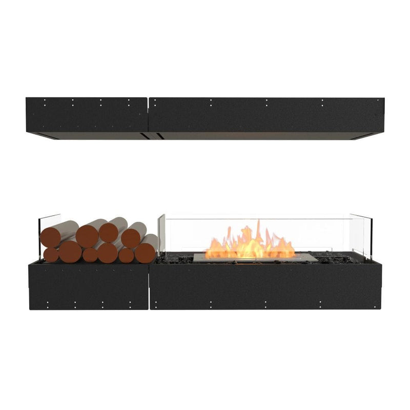 MAD Design Group EcoSmart Fire 53" Flex 50IL Island Ethanol Fireplace Insert with Decorative Box by - Alternate View