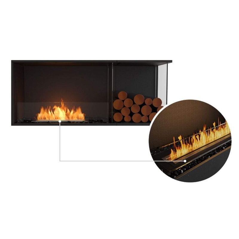 MAD Design Group EcoSmart Fire 55" Flex 50LC/50RC Ethanol Fireplace Insert with Decorative Box by - Label View