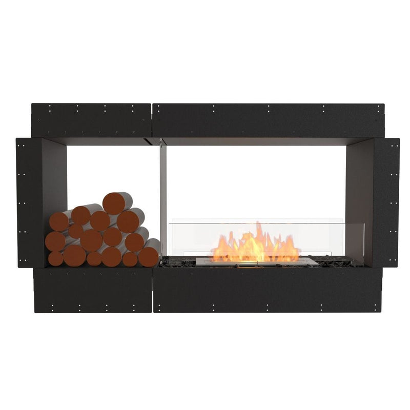 MAD Design Group EcoSmart Fire 57" Flex 50DB Double Sided Ethanol Fireplace Insert with Decorative Box by - Alternate View
