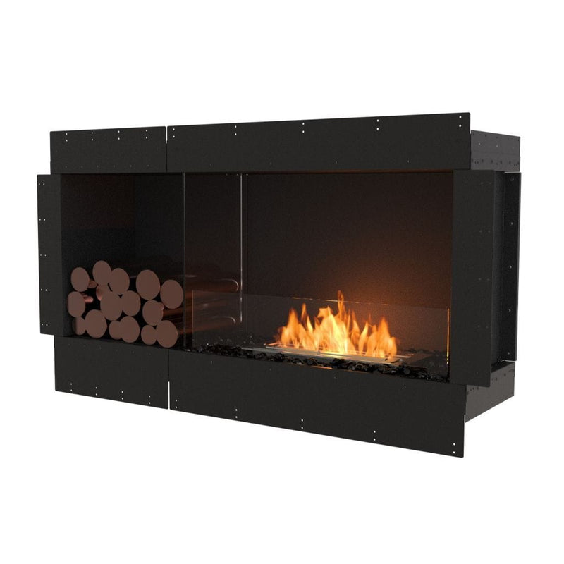 MAD Design Group EcoSmart Fire 57" Flex 50SS Single Sided Ethanol Fireplace Insert with Decorative Box by - Detail View