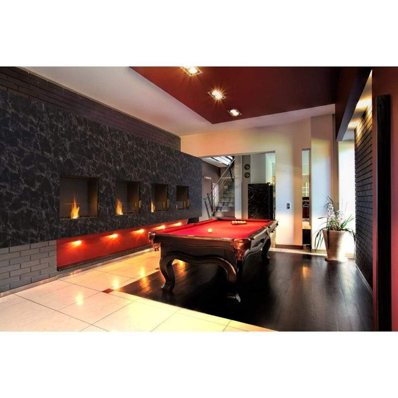MAD Design Group EcoSmart Fire 57" Flex 50SS Single Sided Ethanol Fireplace Insert with Decorative Box by - Top View