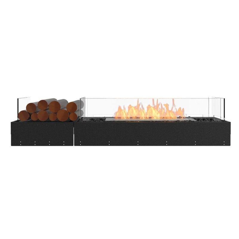 MAD Design Group EcoSmart Fire 63" Flex 60BN Bench Ethanol Fireplace Insert with Decorative Box by - Alternate View