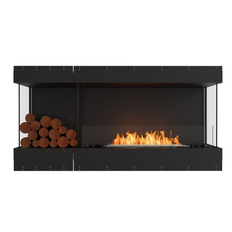 MAD Design Group EcoSmart Fire 63" Flex 60BY Bay Ethanol Fireplace Insert with Decorative Box by - Detail View