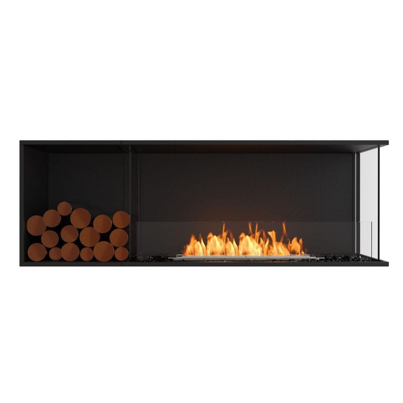 MAD Design Group EcoSmart Fire 65" Flex 60LC/60RC Ethanol Fireplace Insert with Decorative Box by - Bottom View