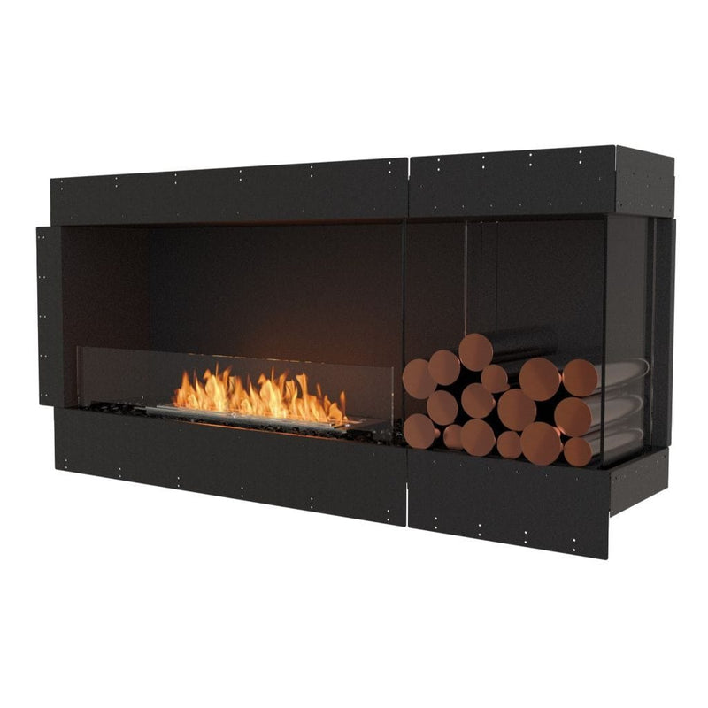 MAD Design Group EcoSmart Fire 65" Flex 60LC/60RC Ethanol Fireplace Insert with Decorative Box by - Label View