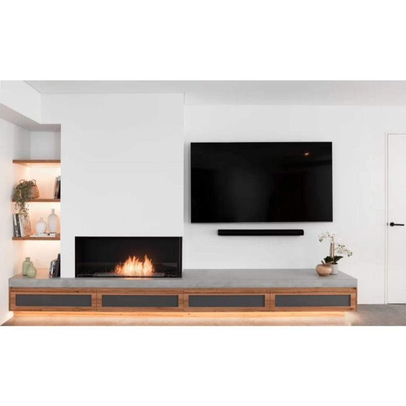MAD Design Group EcoSmart Fire 65" Flex 60LC/60RC Ethanol Fireplace Insert with Decorative Box by - Close-Up