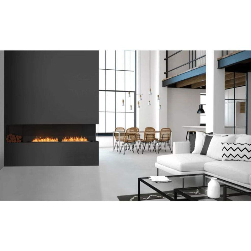 MAD Design Group EcoSmart Fire 65" Flex 60LC/60RC Ethanol Fireplace Insert with Decorative Box by - Bottom View