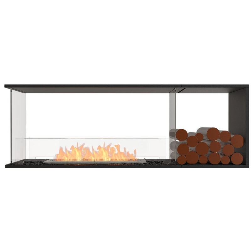 MAD Design Group EcoSmart Fire 65" Flex 60PN Peninsula Ethanol Fireplace Insert with Decorative Box by - Additional View