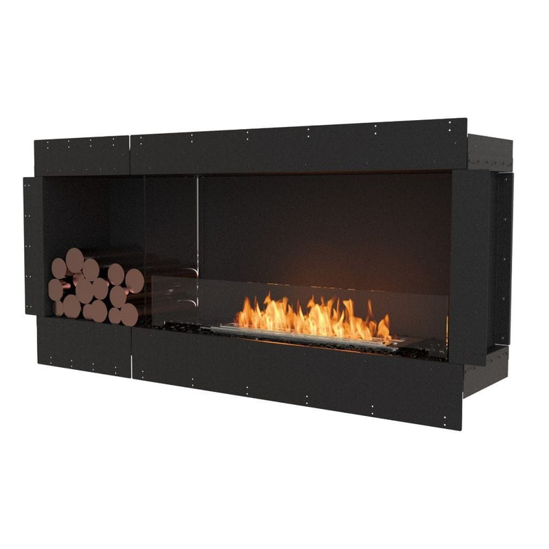 MAD Design Group EcoSmart Fire 67" Flex 60SS Single Sided Ethanol Fireplace Insert with Decorative Box by - Detail View