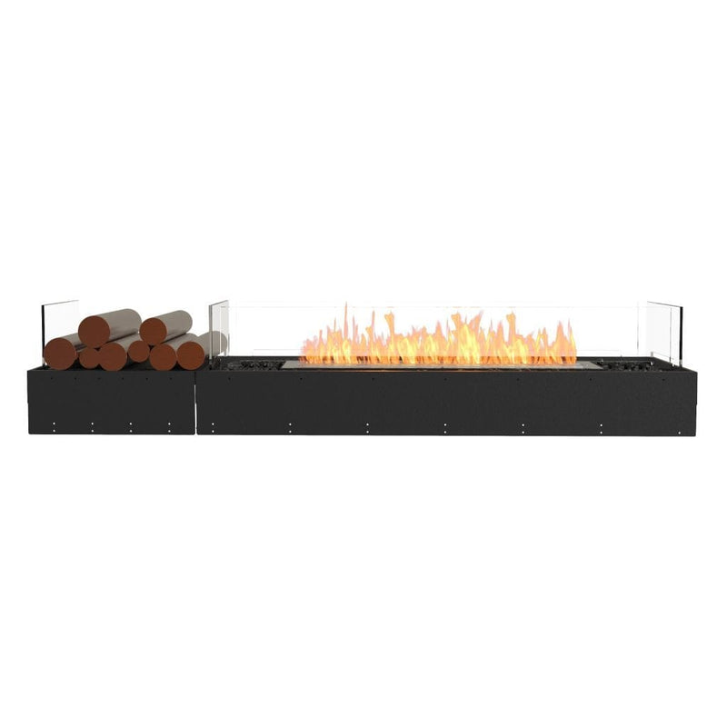 MAD Design Group EcoSmart Fire 71" Flex 68BN Bench Fireplace Insert with Decorative Box by - Alternate View