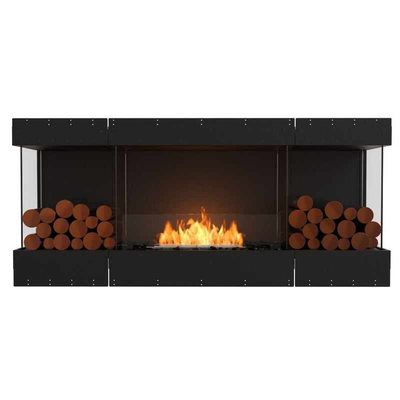 MAD Design Group EcoSmart Fire 71" Flex 68BY Bay Ethanol Fireplace Insert with Decorative Box by - Bottom View