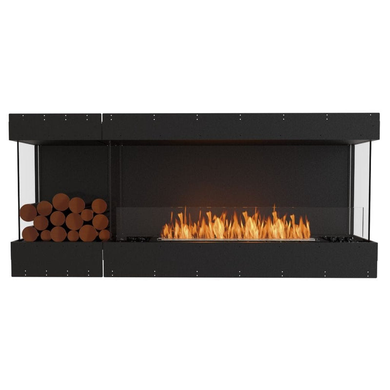 MAD Design Group EcoSmart Fire 71" Flex 68BY Bay Ethanol Fireplace Insert with Decorative Box by - Alternate View
