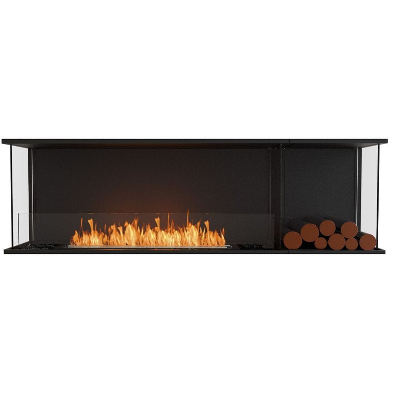 MAD Design Group EcoSmart Fire 71" Flex 68BY Bay Ethanol Fireplace Insert with Decorative Box by - Additional View