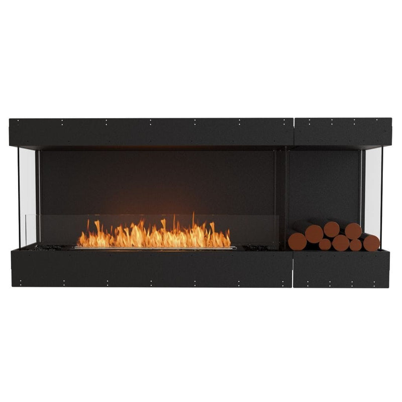 MAD Design Group EcoSmart Fire 71" Flex 68BY Bay Ethanol Fireplace Insert with Decorative Box by - Close-Up