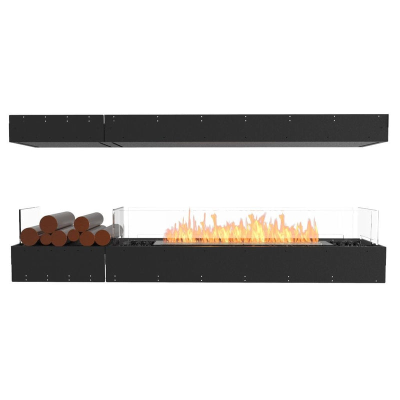 MAD Design Group EcoSmart Fire 71" Flex 68IL Island Fireplace Insert with Decorative Box by - Alternate View