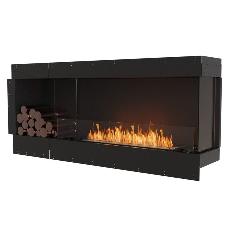 MAD Design Group EcoSmart Fire 73" Flex 68LC/68RC Ethanol Fireplace Insert with Decorative Box by - Connection Detail