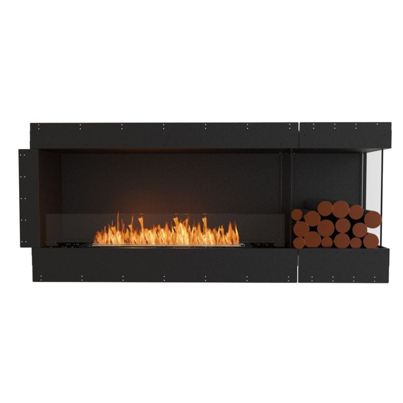 MAD Design Group EcoSmart Fire 73" Flex 68LC/68RC Ethanol Fireplace Insert with Decorative Box by - Side View