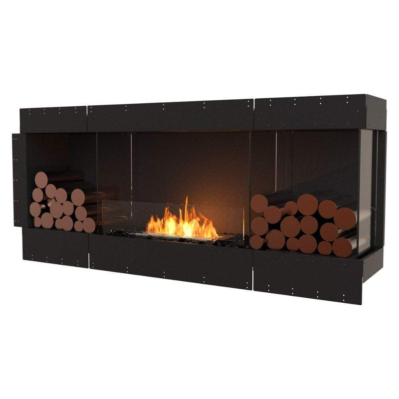MAD Design Group EcoSmart Fire 73" Flex 68LC/68RC Ethanol Fireplace Insert with Decorative Box by - Top View