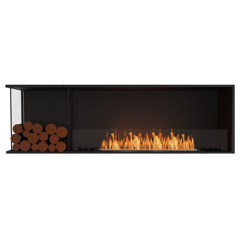 MAD Design Group EcoSmart Fire 73" Flex 68LC/68RC Ethanol Fireplace Insert with Decorative Box by