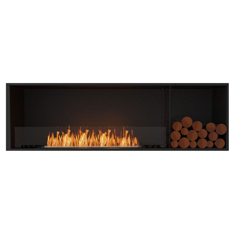 MAD Design Group EcoSmart Fire 76" Flex 68SS Single Sided Ethanol Fireplace Insert with Decorative Box by - Additional View