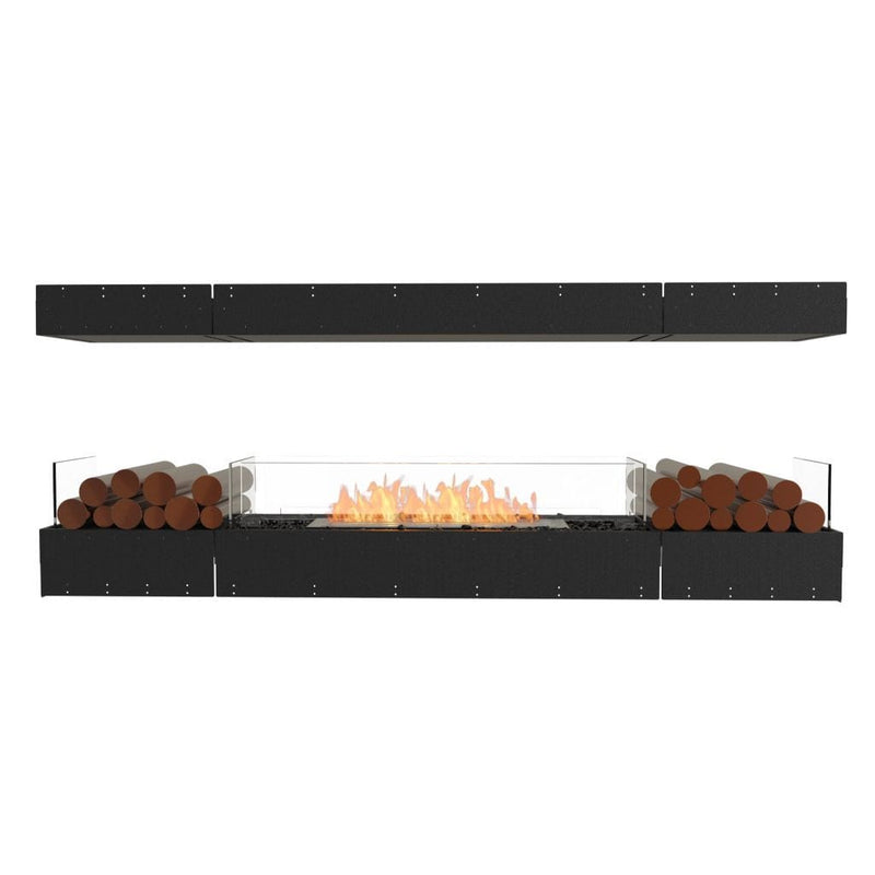 MAD Design Group EcoSmart Fire 81" Flex 78IL Island Ethanol Fireplace Insert with Decorative Box by - Alternate View