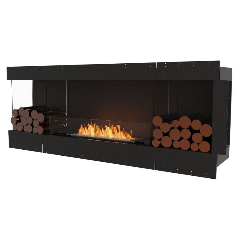 MAD Design Group EcoSmart Fire 83" Flex 78LC/78RC Ethanol Fireplace Insert with Decorative Box by - Detail View