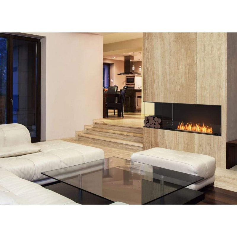 MAD Design Group EcoSmart Fire 83" Flex 78LC/78RC Ethanol Fireplace Insert with Decorative Box by - Top View