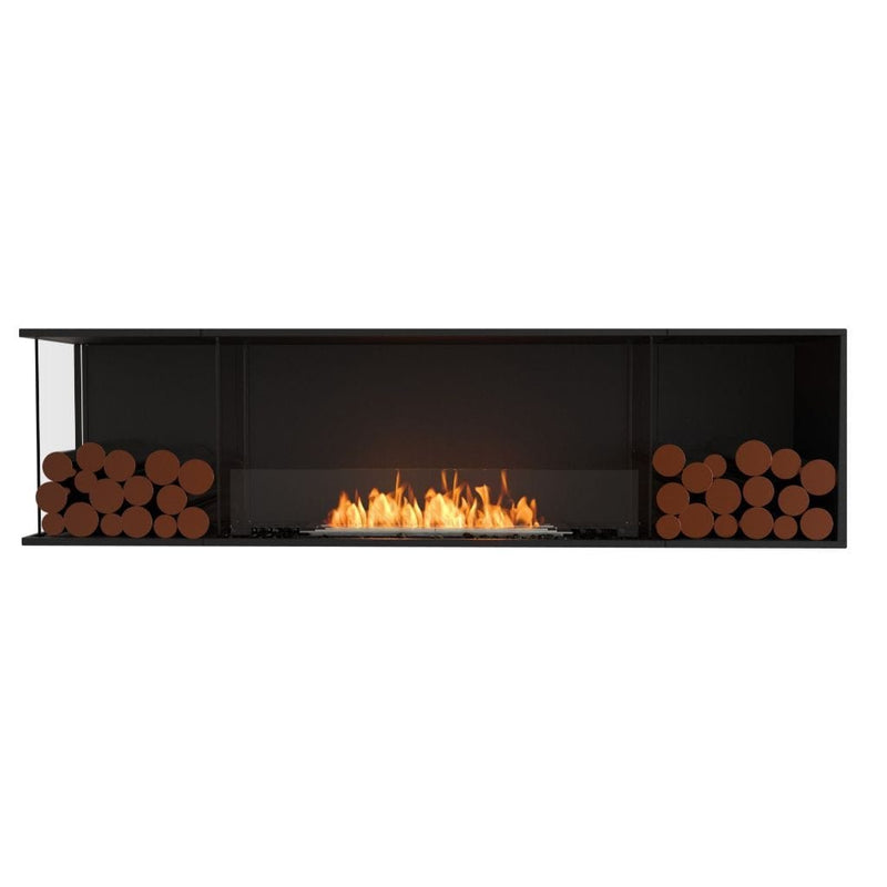 MAD Design Group EcoSmart Fire 83" Flex 78LC/78RC Ethanol Fireplace Insert with Decorative Box by