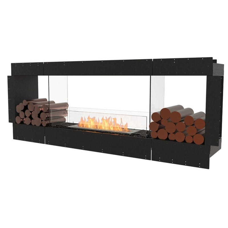 MAD Design Group EcoSmart Fire 86" Flex 78DB Double Sided Ethanol Fireplace Insert with Decorative Box by - Alternate View