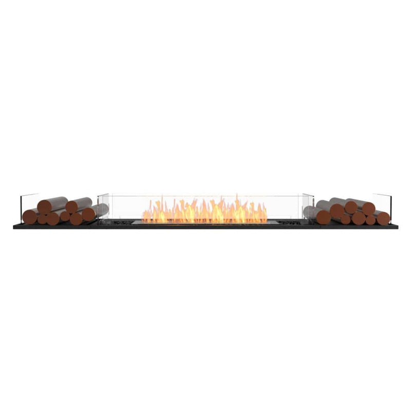 MAD Design Group EcoSmart Fire 89" Flex 86BN Bench Ethanol Fireplace Insert with Decorative Box by - Additional View