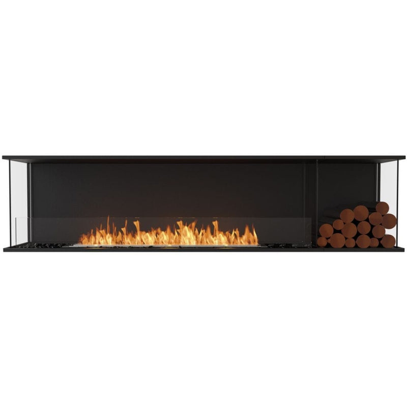MAD Design Group EcoSmart Fire 89" Flex 86BY Bay Ethanol Fireplace Insert with Decorative Box by - Additional View