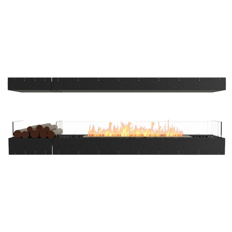 MAD Design Group EcoSmart Fire 89" Flex 86IL Island Ethanol Fireplace Insert with Decorative Box by - Alternate View