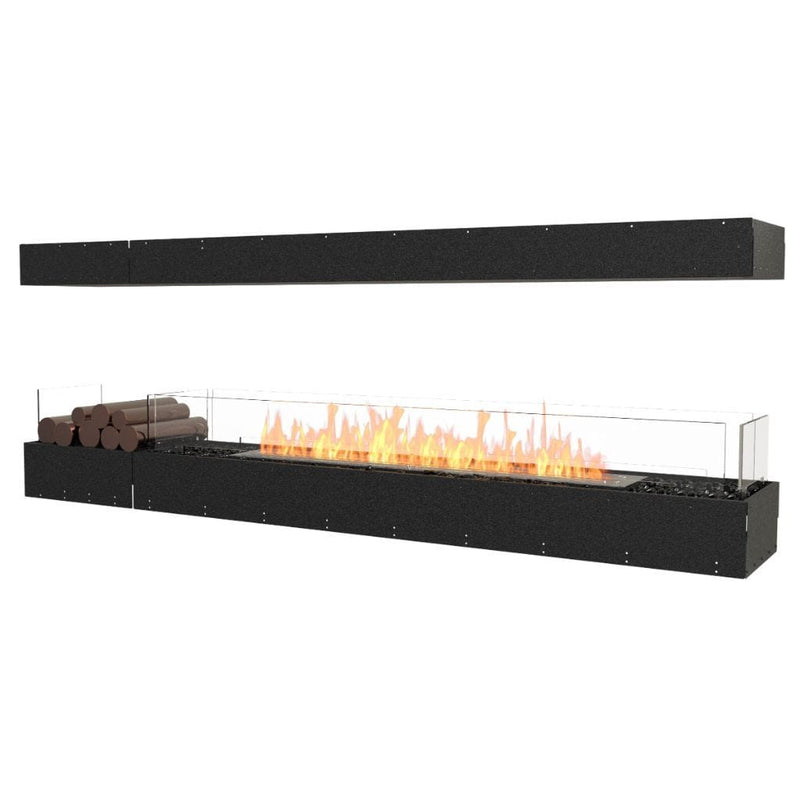 MAD Design Group EcoSmart Fire 89" Flex 86IL Island Ethanol Fireplace Insert with Decorative Box by - Detail View
