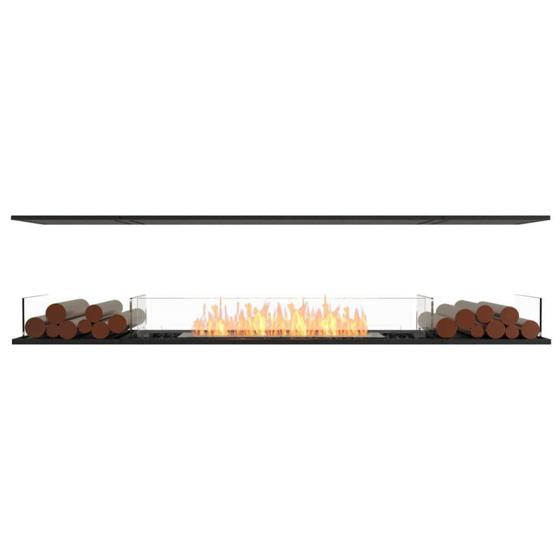 MAD Design Group EcoSmart Fire 89" Flex 86IL Island Ethanol Fireplace Insert with Decorative Box by - Additional View