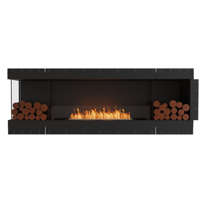 MAD Design Group EcoSmart Fire 91" Flex 86LC/86RC Ethanol Fireplace Insert with Decorative Box by - Bottom View