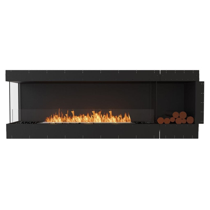 MAD Design Group EcoSmart Fire 91" Flex 86LC/86RC Ethanol Fireplace Insert with Decorative Box by - Close-Up