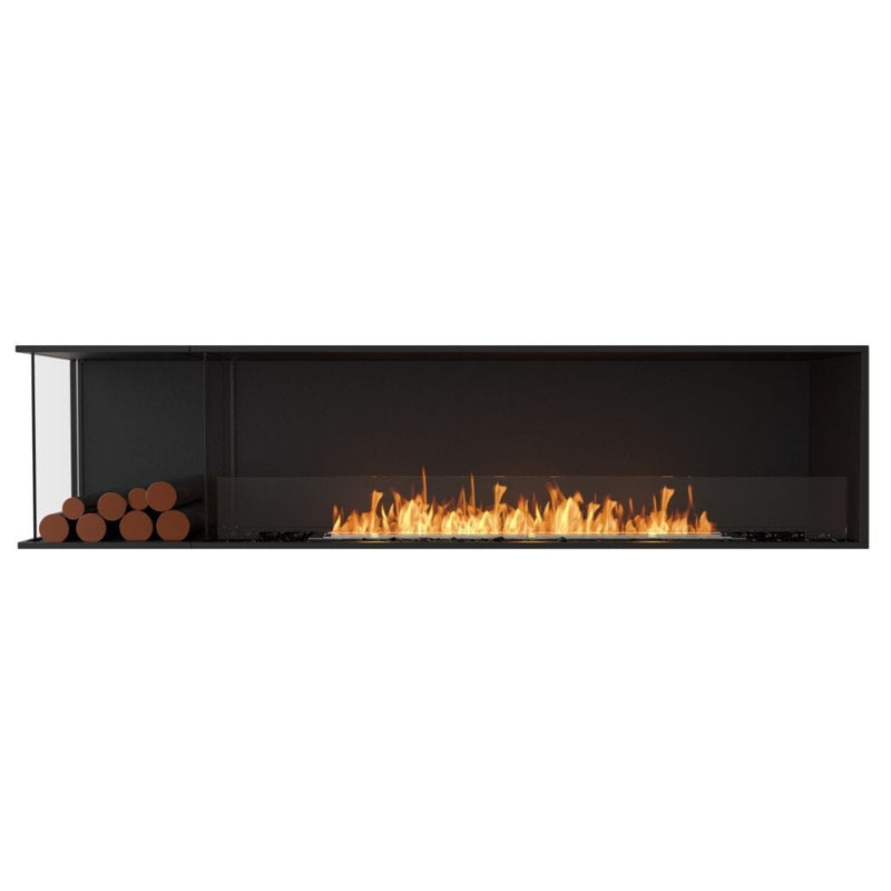 MAD Design Group EcoSmart Fire 91" Flex 86LC/86RC Ethanol Fireplace Insert with Decorative Box by
