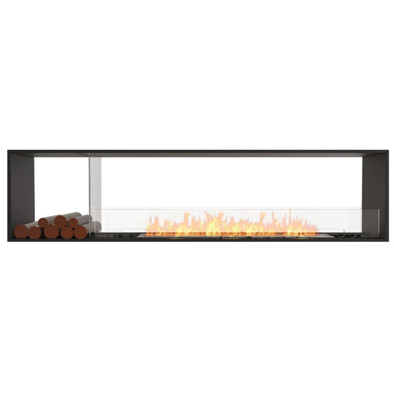 MAD Design Group EcoSmart Fire 94" Flex 86DB Double Sided Ethanol Fireplace Insert with Decorative Box by