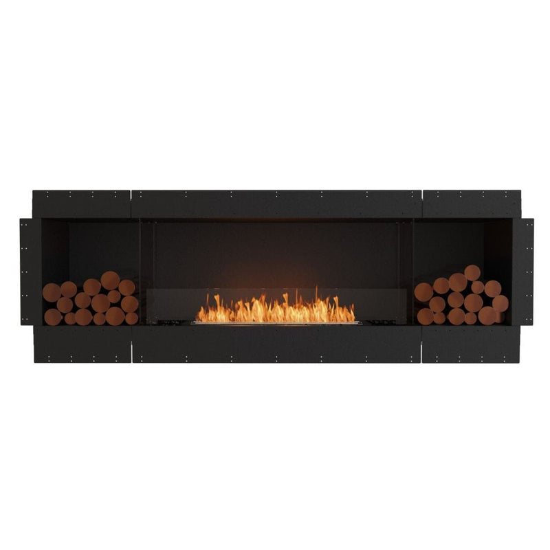 MAD Design Group EcoSmart Fire 94" Flex 86SS Single Sided Ethanol Fireplace Insert with Decorative Box by - Bottom View