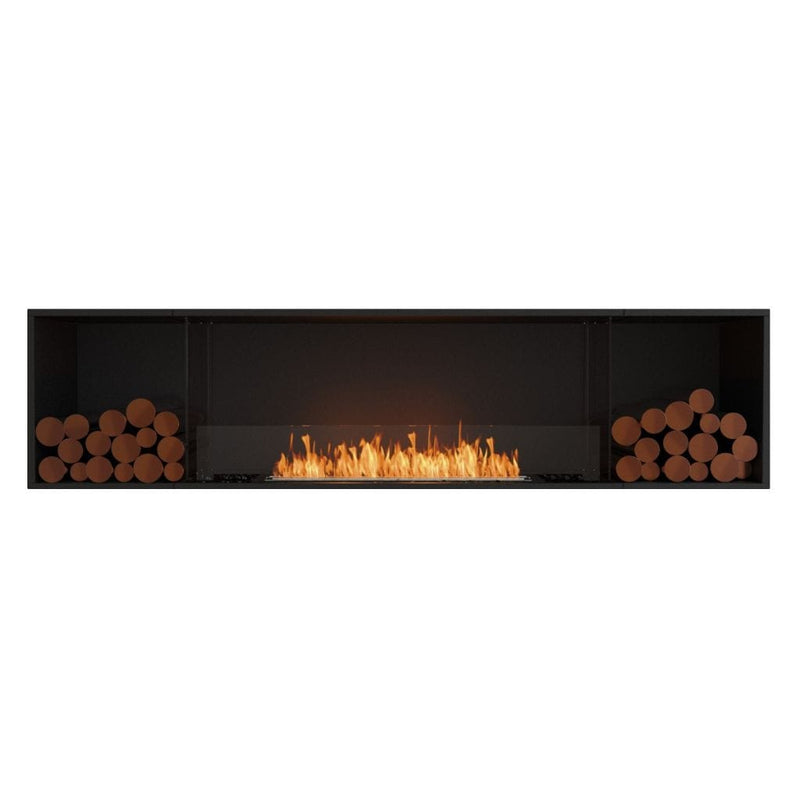 MAD Design Group EcoSmart Fire 94" Flex 86SS Single Sided Ethanol Fireplace Insert with Decorative Box by - Top View