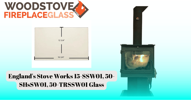 England's Stove Works 15-SSW01, 50-SHsSW01, 50-TRSSW01 Glass - Detail View