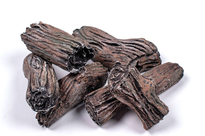 Enhance A Fire 8-Piece Northwest Decorative Small Logs for Gas Fireplace and Log Set
